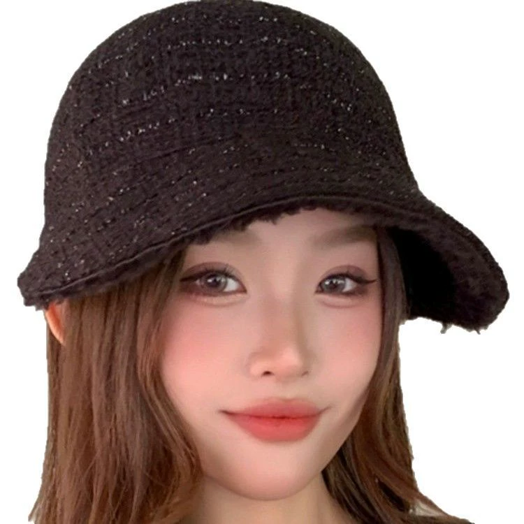 Demi-season hat, double-sided keep warm fashionable cap, increased thickness