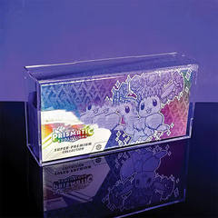 跨境专属宝可梦PTCGPrismaticEvolutionsSPC卡牌亚克力展示盒模型
