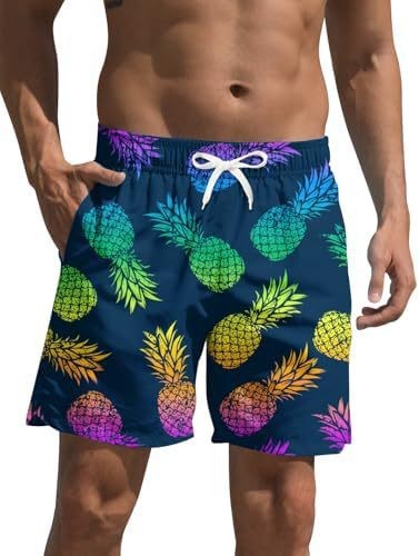 ZenGents hombre impresión 3D pantalones cortos casuales de verano rápido secado pantalones cortos de playa con patrón de fruta de moda nuevo