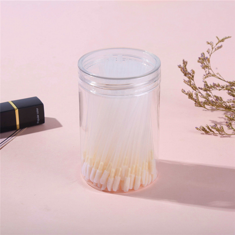 100 transparent barrels