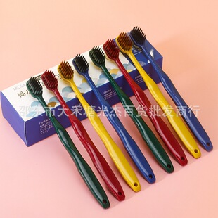 White Doctor wide head toothbrush 39 hole Korean style upgraded fine soft hair toothbrush couple adult family 4 hot sale