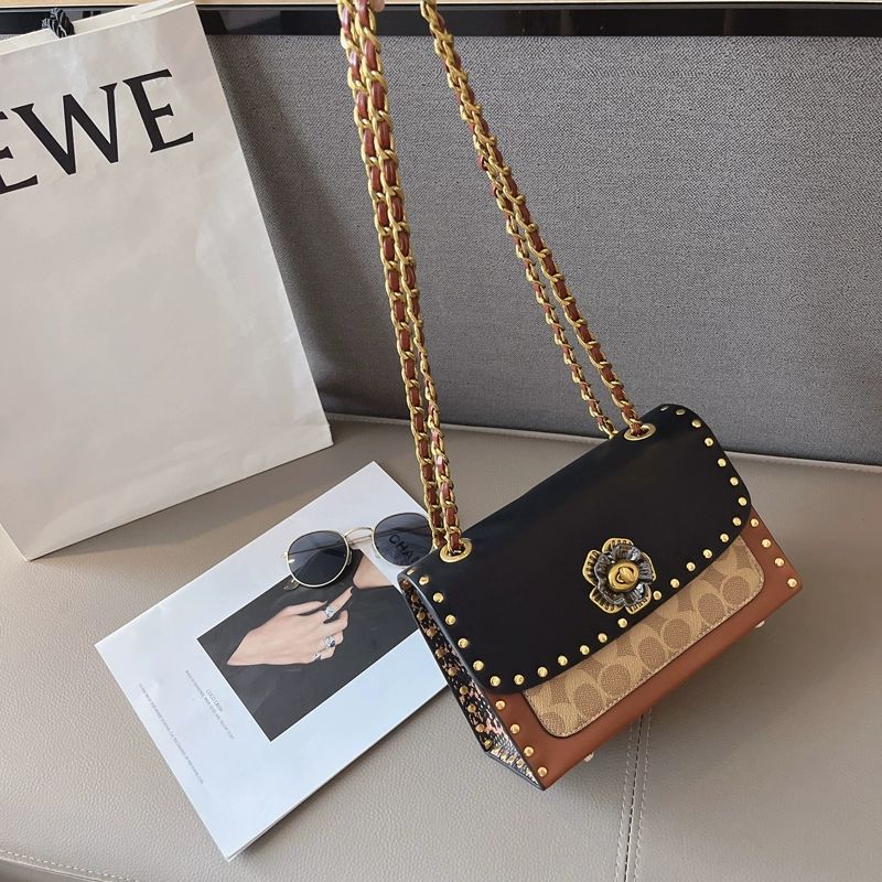 Bolso femenino 2024 nuevo bolso femenino de alta calidad de lujo ligero axila bolso femenino xiaozhongshan Camellia cadena hombro bolso de moda