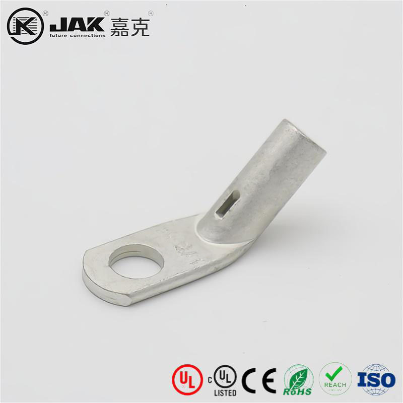 汽车新能源LYF45度铜管接线端子铜鼻子折弯端子 TYF TLF KRF KST