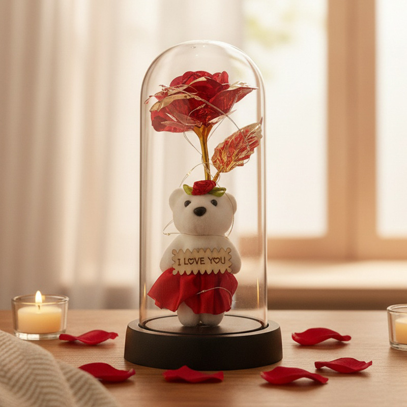 Rojo colorido + fondo negro