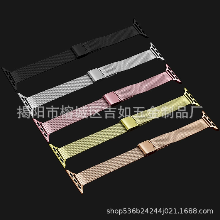 Apple, strap dlya watch iz nikelʹ steka, 14mm