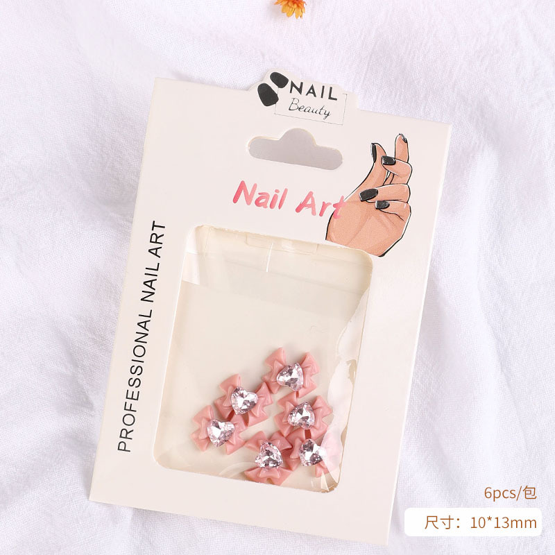 Joyería de uñas arco Nuevo 2023 decorativo de uñas accesorios tridimensionales populares Accesorios Negros en línea mezclar y combinar