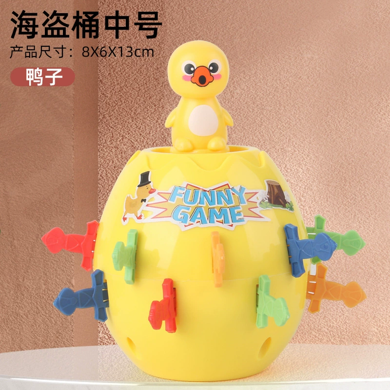 Хэнгке игрушки Пиратский бочонок игра —_fun interactive wooden toy for kids, creative playtime adventure!