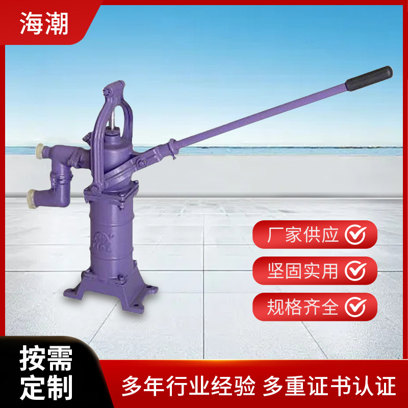 铸铁原始手动摇水井压水机 井头井水抽水泵水窖抽水机厂家供应