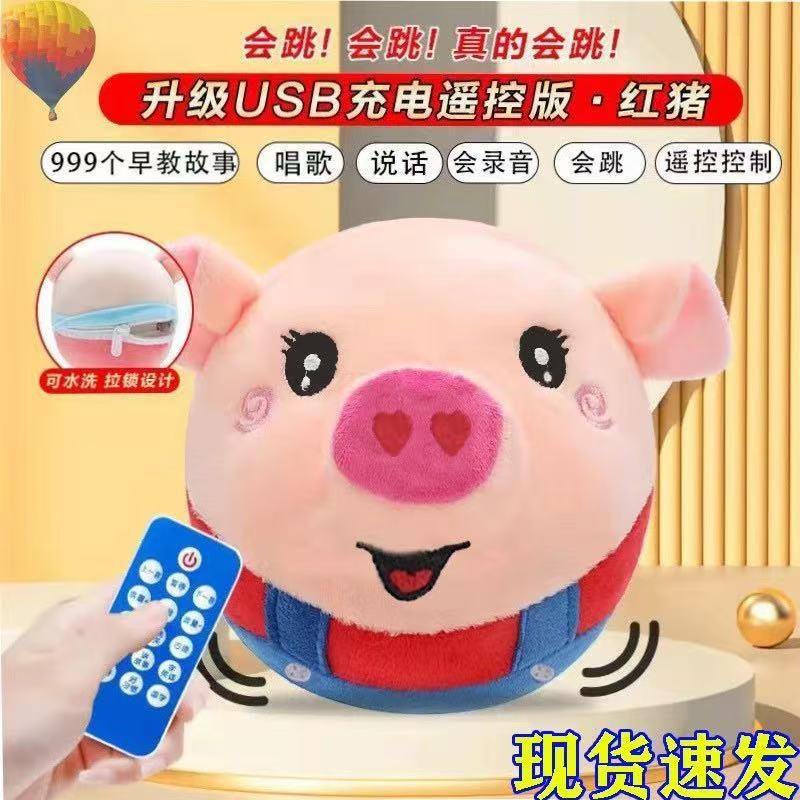 [리모컨 모델] Red Pig + USB 충전 케이블