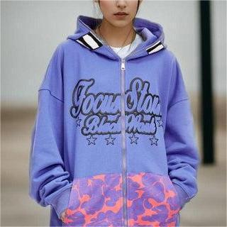 Men's Hoodie Personalized Street Style Pullover With Embroidery_voghion.com
