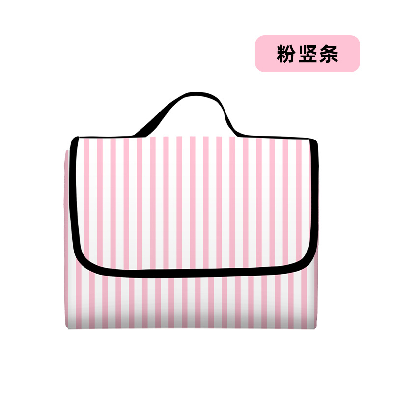 분홍색 수직 스트립(맞춤형)