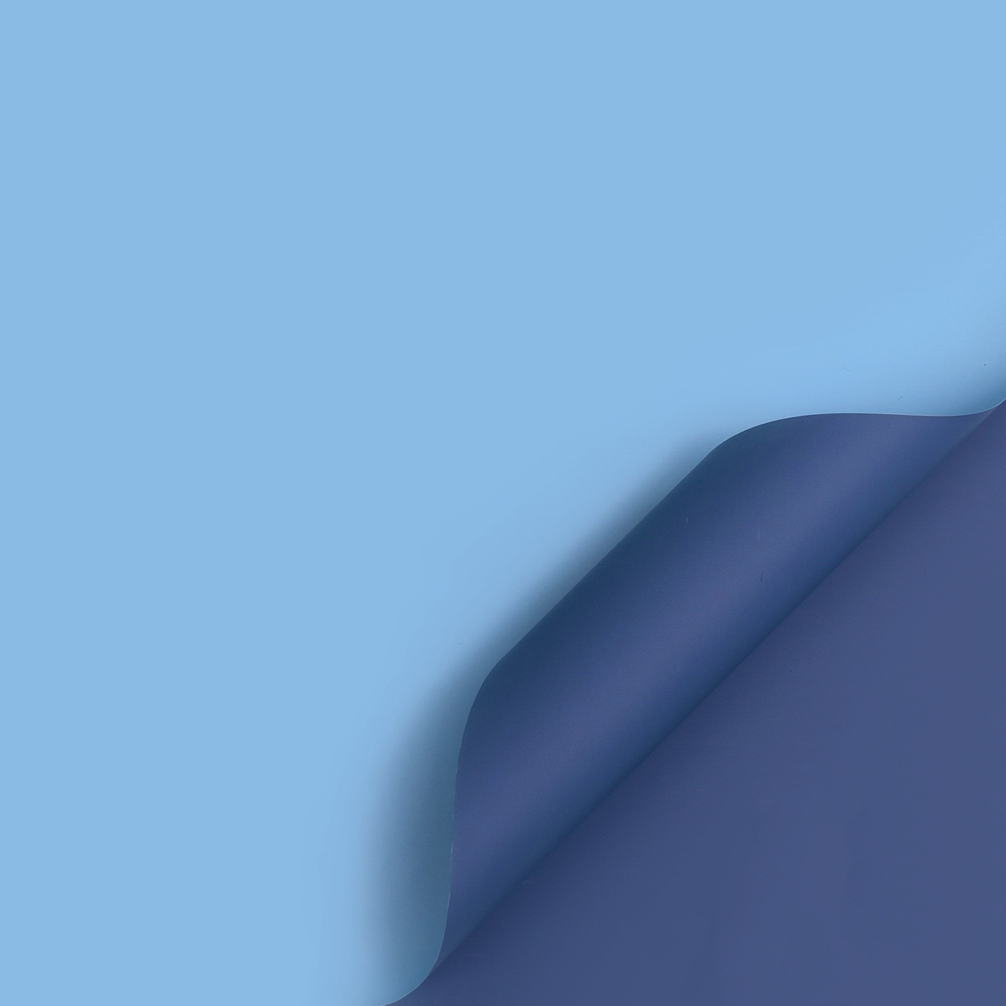 Li Zhiran Papel Ouya impermeable bicolor 56*56 Apertura de la canasta de flores Material Ramo Papel de embalaje al por mayor Spot