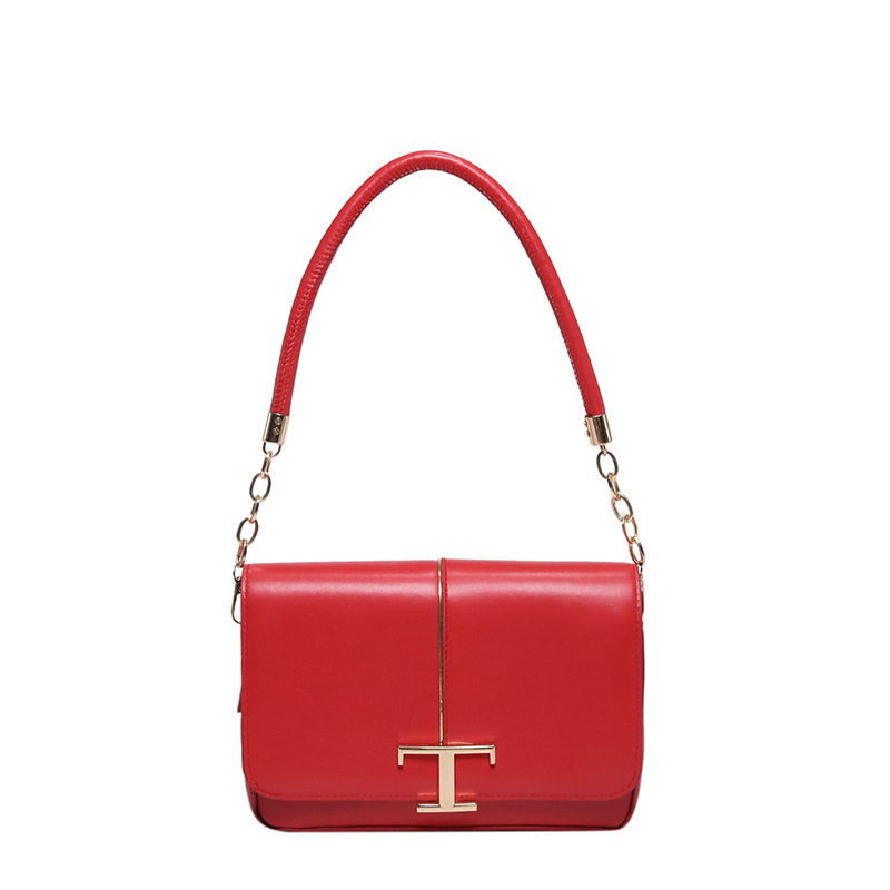 Bolso cuadrado pequeño de cuero suave cadena 2024 moda otoño e invierno nuevo bolso de mensajero literario color caramelo bolso de hombro de estilo perezoso