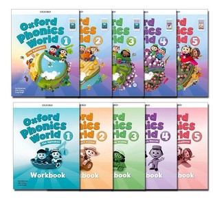 New Edition of Oxford Nature Phonics Original Book Oxford Phonics World Class 1 Student Book Exercise Book