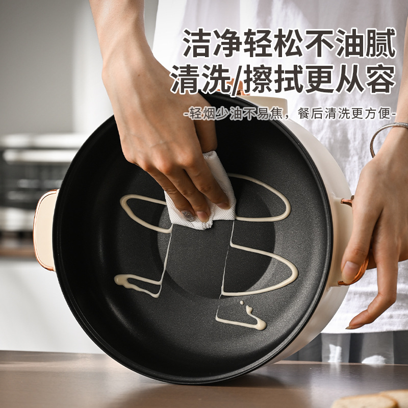 110V estándar americano 220V estándar británico estándar europeo cocinadora eléctrica multifuncional pequeña olla eléctrica casera caliente eléctrica transfronteriza pequeños electrodomésticos image 5