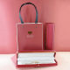 Simple high-grade PU leather jewelry pearl necklace bracelet box millet beads watch storage gift packaging box