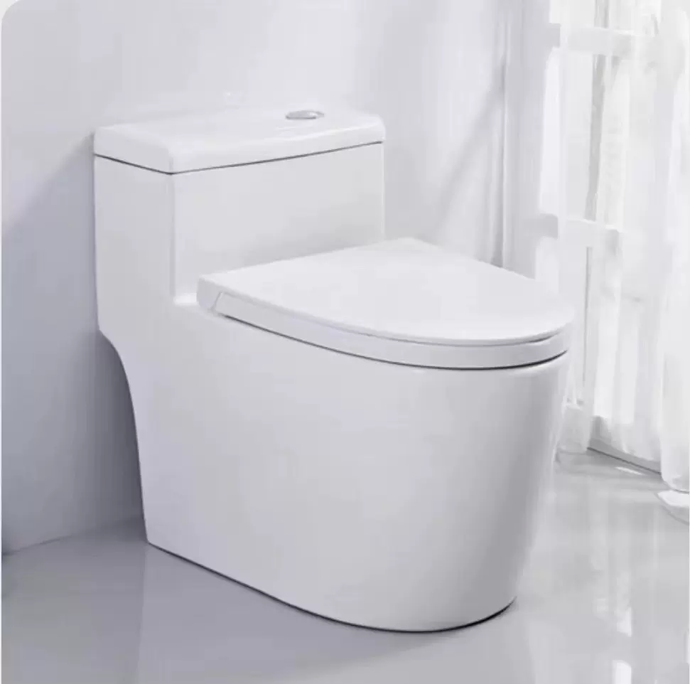 御冠家用普通马桶卫生间防臭座便虹吸式大冲力坐便器酒店工程坐厕