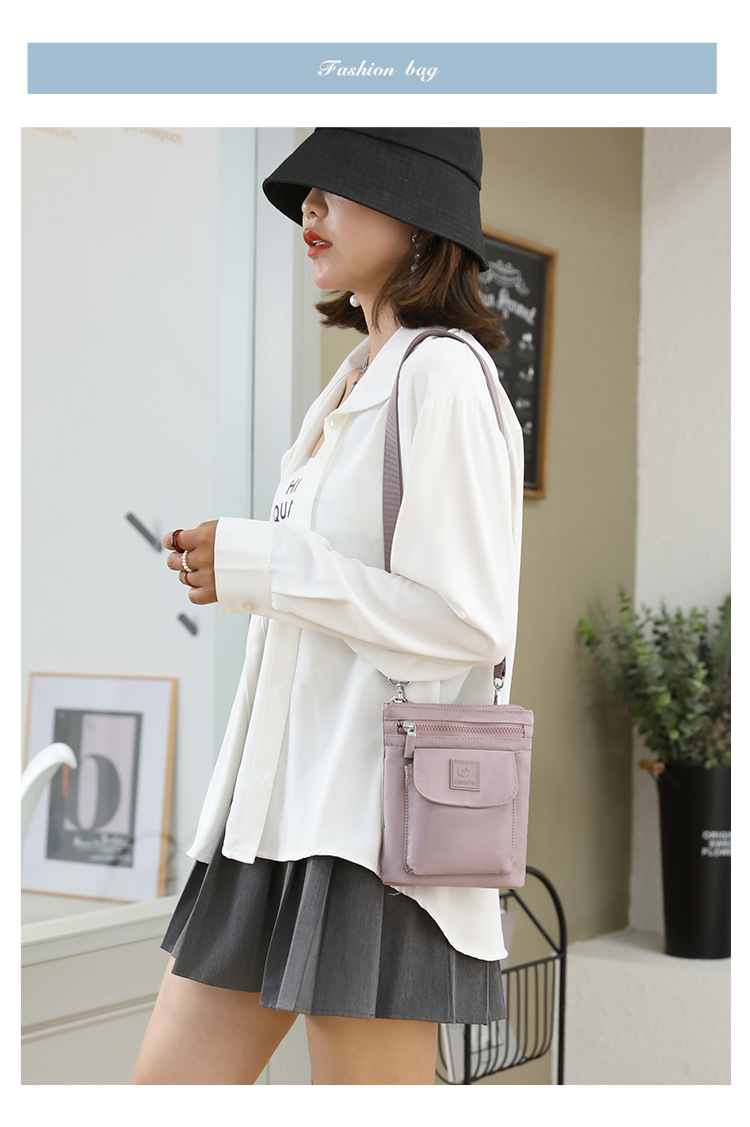 A new minimalist crossbody bag for women, a streetwear portable crossbody bag, water-resistant phone bag and waist bag undefined