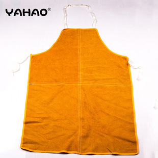 Spot cowhide fireproof splash-proof welder cowhide apron fireproof type splash heat insulation welding apron cowhide