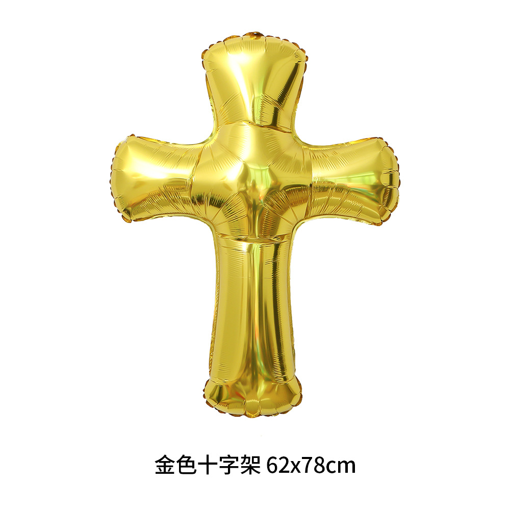 金色十字架 62x78cm