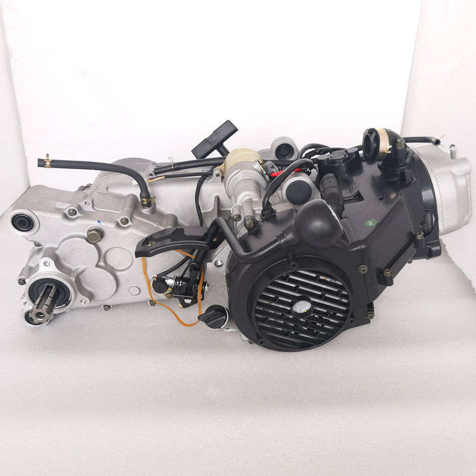 Golden Wave Gy6 200Cc Air-Cooled Engine with Hand-Pull Start, Stepless Transmission, and Reverse Gear for Beach Buggy Go-Kart