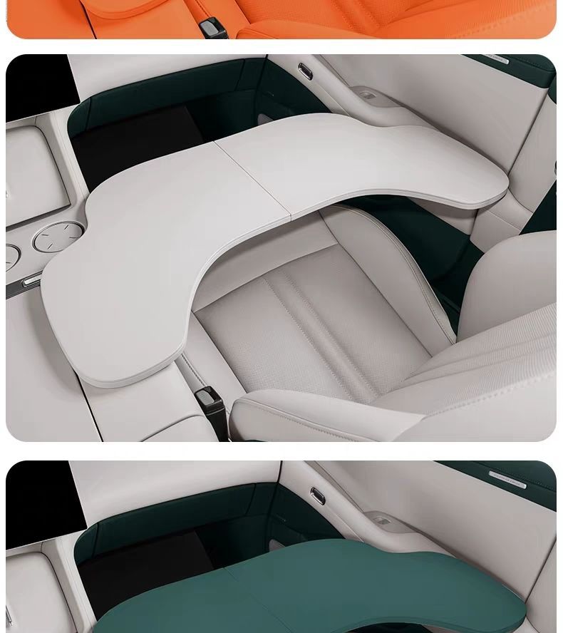 Suitable for Xiaomi Yu7 Car-Mounted Small Table, Multifunctional Folding Office Computer Desk, Modification Accessories Wholesale