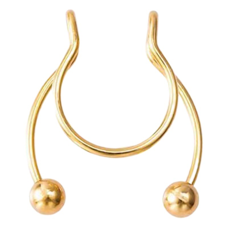 Cross-border e-commerce factory wholesale direct non-hole nose clip non-perforated nose ring best-selling Amazon AliExpress