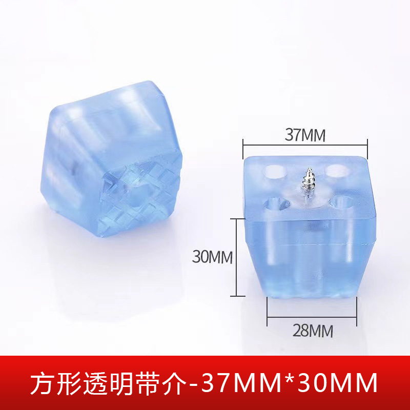 Yaguda mesa y silla almohadilla de pie almohadilla de mesa sofá taburetes de goma altura almohadilla de piernas clavos suaves almohadilla de muebles antideslizante