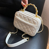 Summer chain for leisure, shoulder bag, one-shoulder bag, box, cosmetic bag, season 2021, chain bag