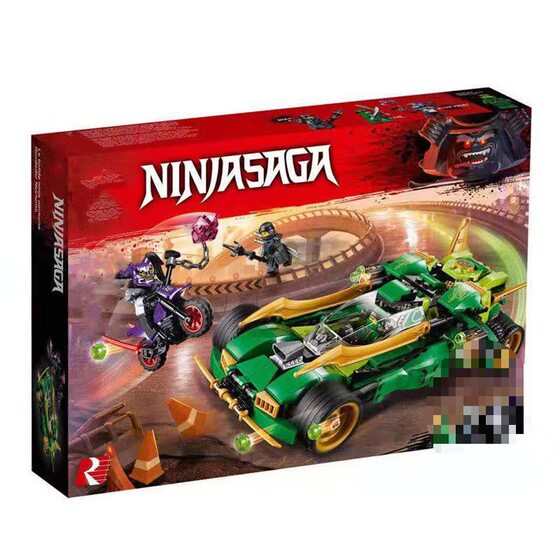 Chinese Building Blocks Phantom Ninja Lloyd Chariot Car Educational Assembled Children Boys Toys Birthday Gift