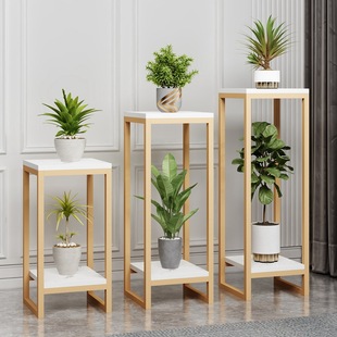 Light Luxury Flower Shelf Living Room Multi-layer Floor-standing Simple Modern Balcony Wall Rack Indoor Fleshy Flower Pot Rack