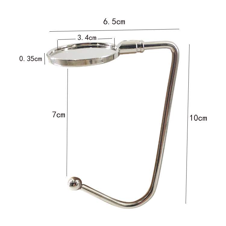 Artículo popular de comercio electrónico transfronterizo: gancho recto resistente de 35 g, sin rastro, móvil, colgador de bolsas con 37 ganchos, gancho para calcetines navideños, gancho para mesa.