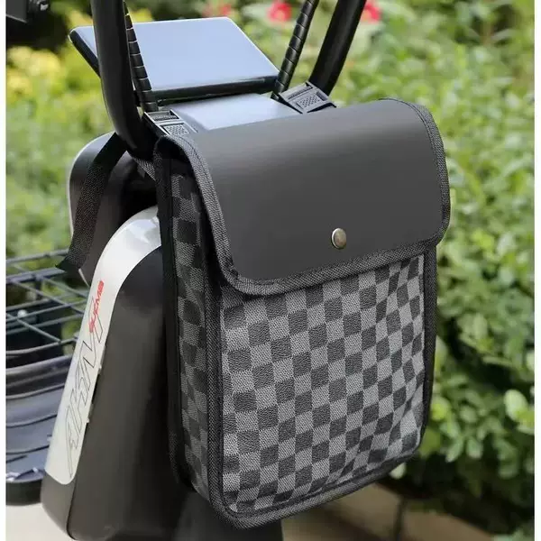 Waterproof Electric Scooter Bag with Large Capacity Front Storage Pouch, Storage Organizer Hanging Bag