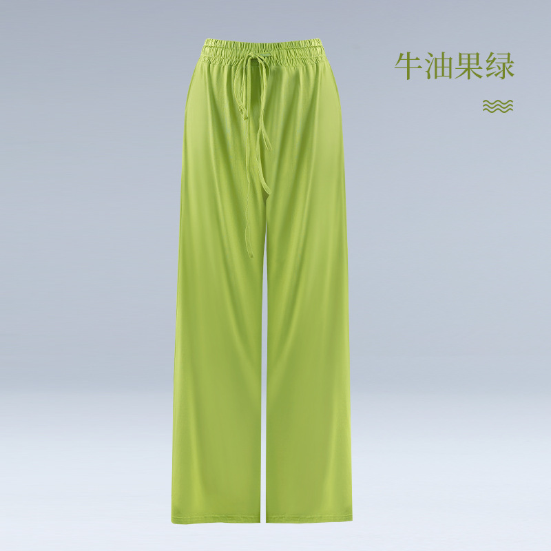 Pantalones de práctica de danza moderna pantalones de Mujer Pantalones de pierna ancha modal danza clásica ropa para adultos Body Yoga pantalones de prueba de arte Suelto