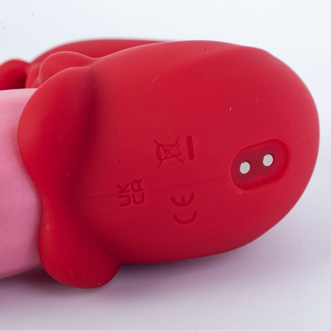 Vibrator mit Zungenstimulation für Frauen, G-Punkt-Orgasmus, starke Vibration_voghion.com