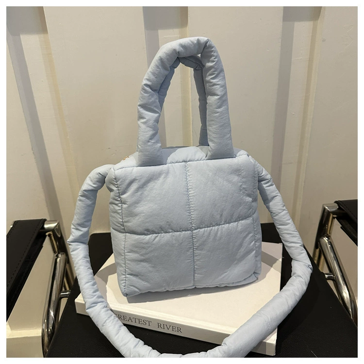 Soft demi-season pillow, one-shoulder bag