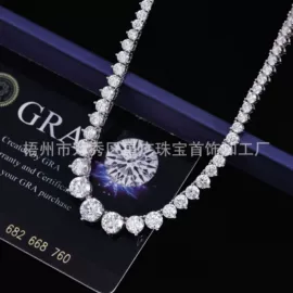 合成/培育钻石裸石;戒指;项链