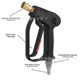 Car wash high pressure water spray grab rotating anti-winding water gun 4000psi multifunctional 3/8 quick plug car wash water gun