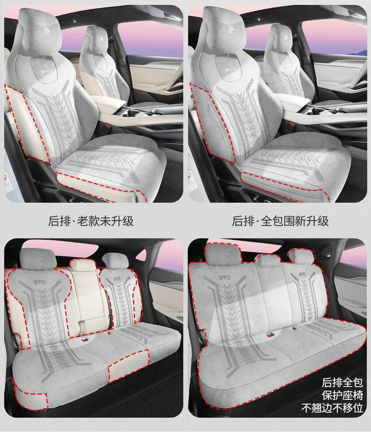 Byd Yuan up Special Seat Cover Rams Suede Full Surround Seat Cushion Universal for All Seasons Car Seat Cover