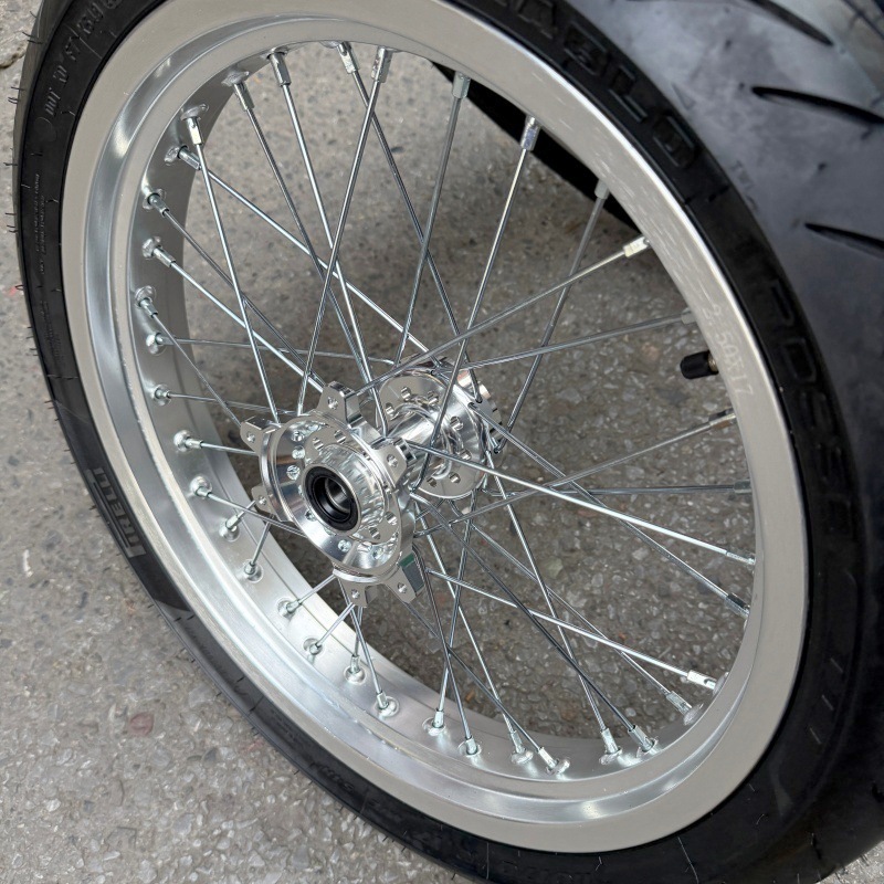 Ultra Bee Modified Front 110/70-17 Rear 140/70-17 BFG Semi-Heat-Melt Racing Tire Assembly