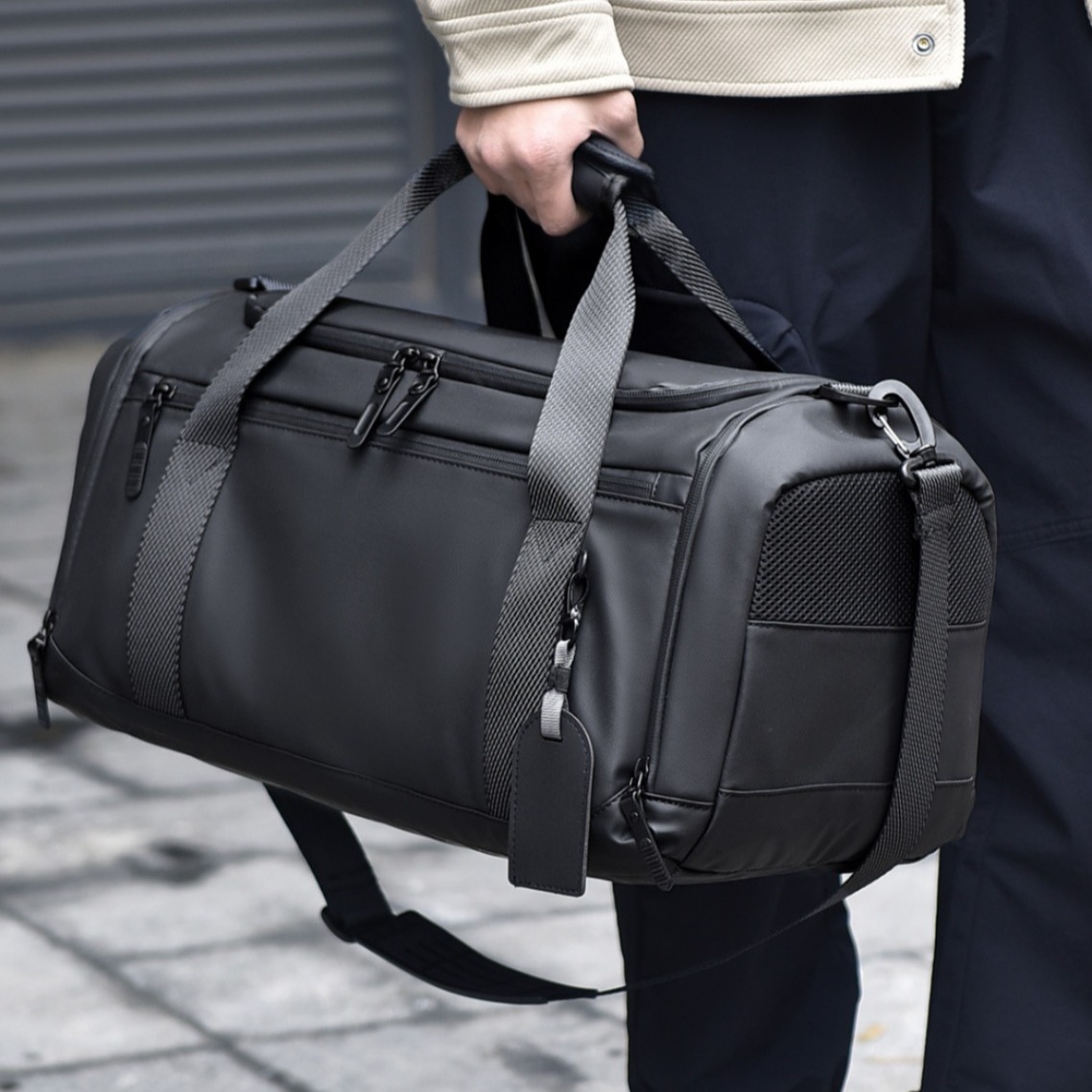 Bolsa deportiva de fitness separación húmeda seca viaje de viaje bolsa de almacenamiento corto viaje de negocios bolsa de viaje de gran capacidad de ocio al aire libre