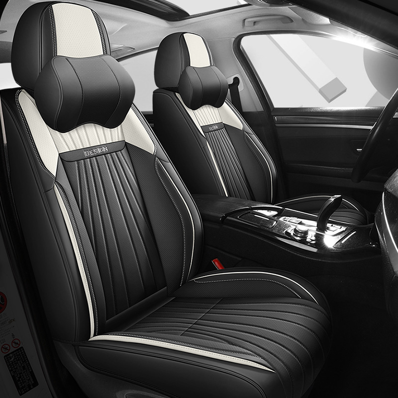 汽车座套坐垫四季通用皮革冰丝全包围小车专用座椅套新款夏季座垫