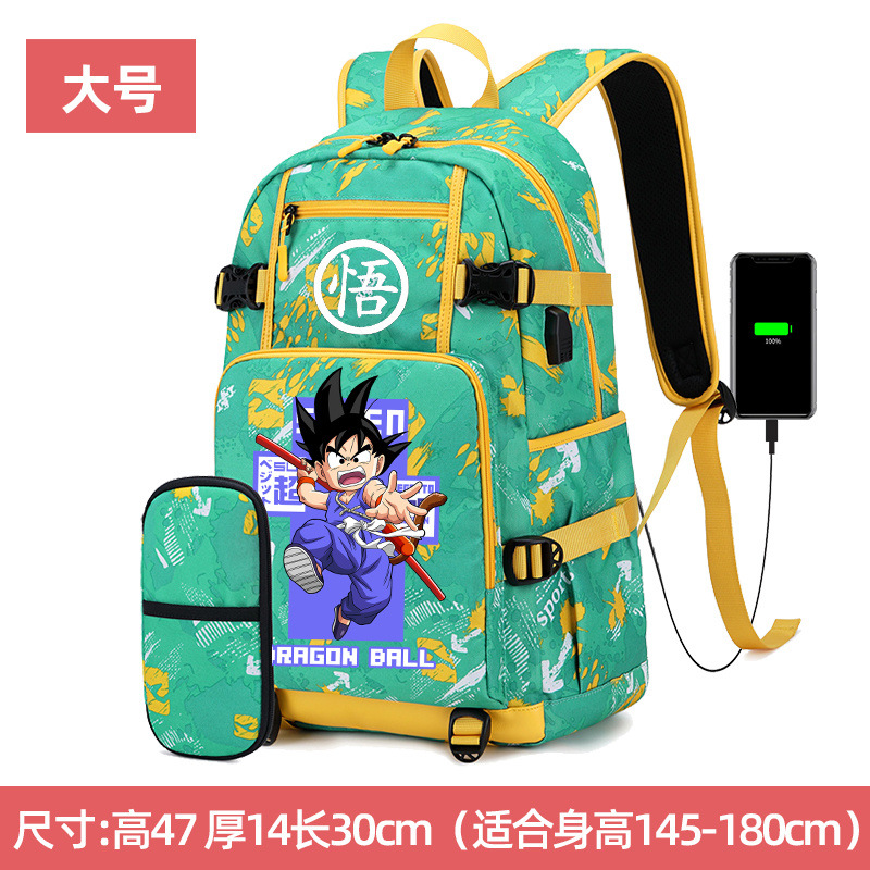 M8-Large 그린-연필 케이스 세트 보라색 젊은 Wukong