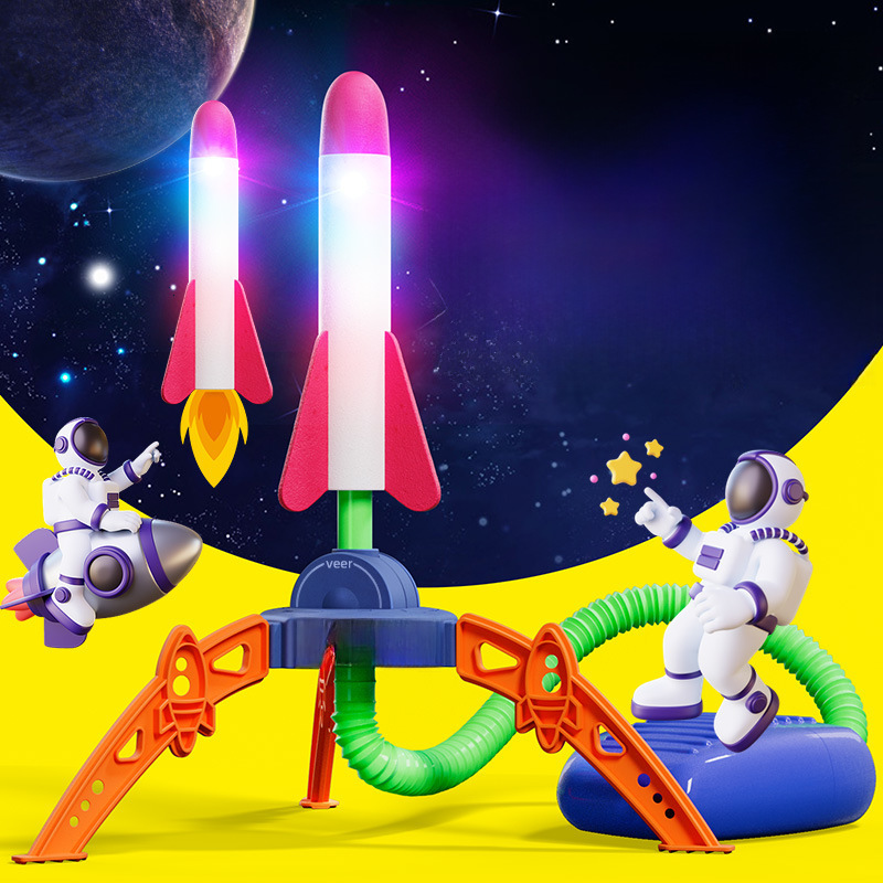 Children's foot stepping on the sky small flying arrow flash…