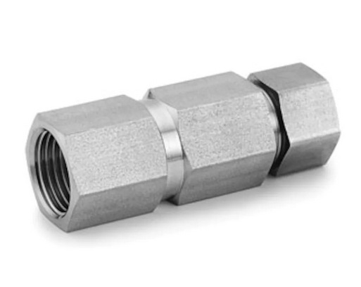 世伟洛克SS-4FK0-7-4不锈钢316中压卡套管内螺纹接头1/4 in.