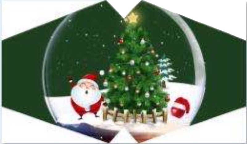 2025 クリスマスギフト綿マスクプリントクリスマスマスク工場スポット卸売クロスボーダー専用マスク|undefined