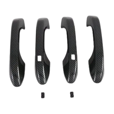 Exterior Decorative Sticker, Other Automotive Exterior Supplies - abs-carbon-fiber-pattern-handle
