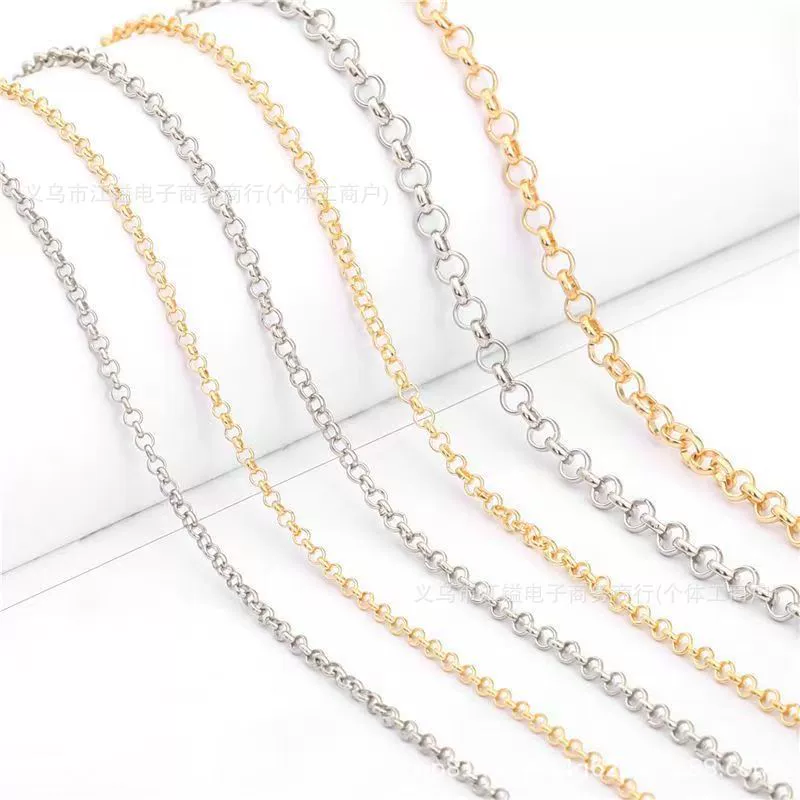 Round beads, chain for key bag  handmade, necklace, direct factory sales
