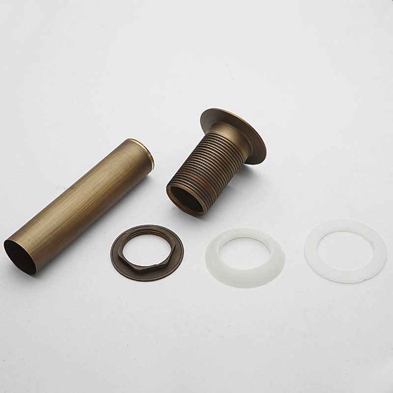 Accesorios de drenaje de lavabo antiguo tipo tablero de rebote lavabo conjunto de drenaje antiolor