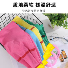 Long-handled strong and thick sand back scrubbing washcloth, double-sided back scrubbing, extended back scrubbing bar, wholesale